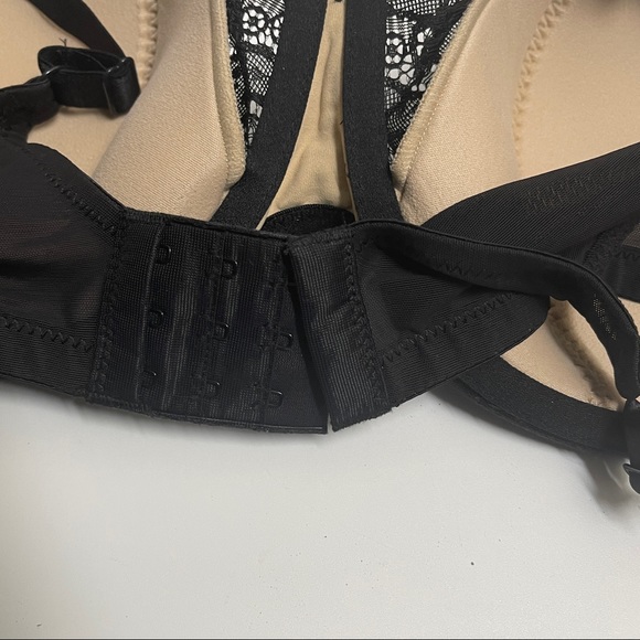 Play flex love my curves wired women’s Bra size 40D Black Lace - Picture 7 of 8